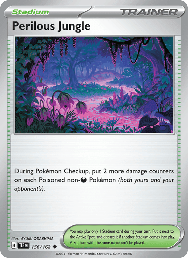Perilous Jungle, card 156 from Temporal Forces