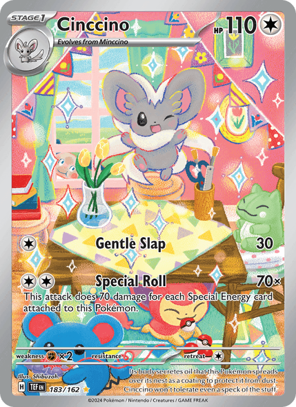 Temporal Forces の 183 番、Cinccino