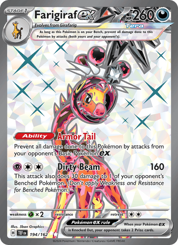 Farigiraf ex, card 194 from Temporal Forces