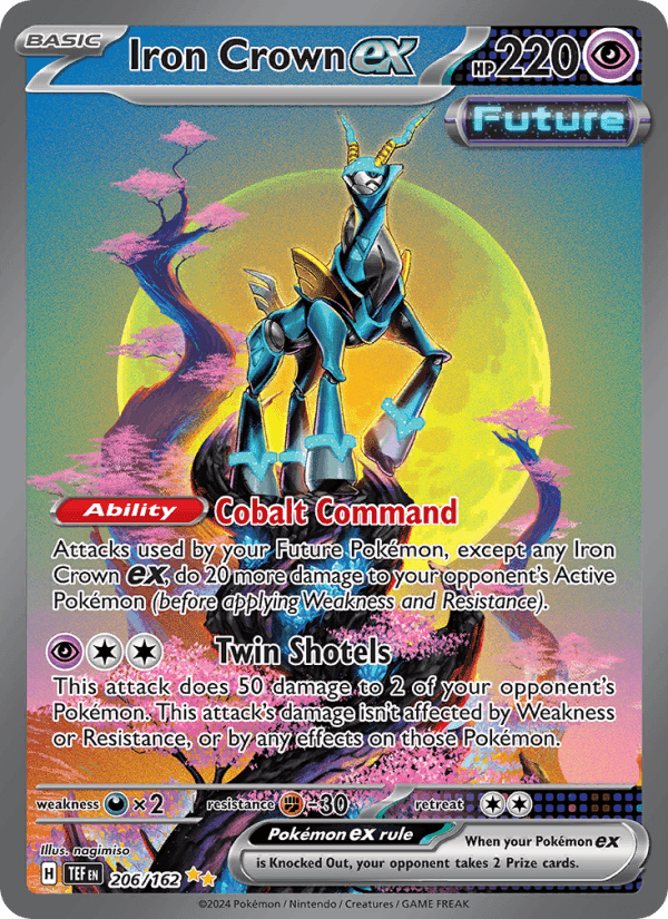 Temporal Forces の 206 番、Iron Crown ex