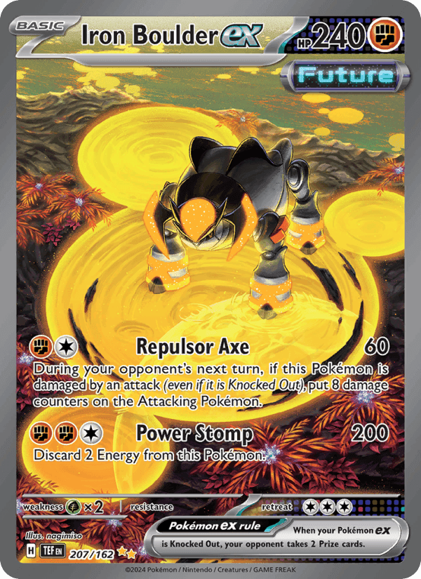 Iron Boulder ex, carta 207 di Temporal Forces