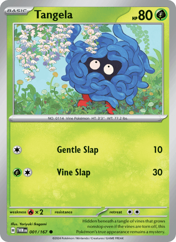 Tangela, carta 001 di Twilight Masquerade