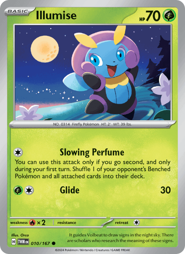 Illumise, carta 010 di Twilight Masquerade
