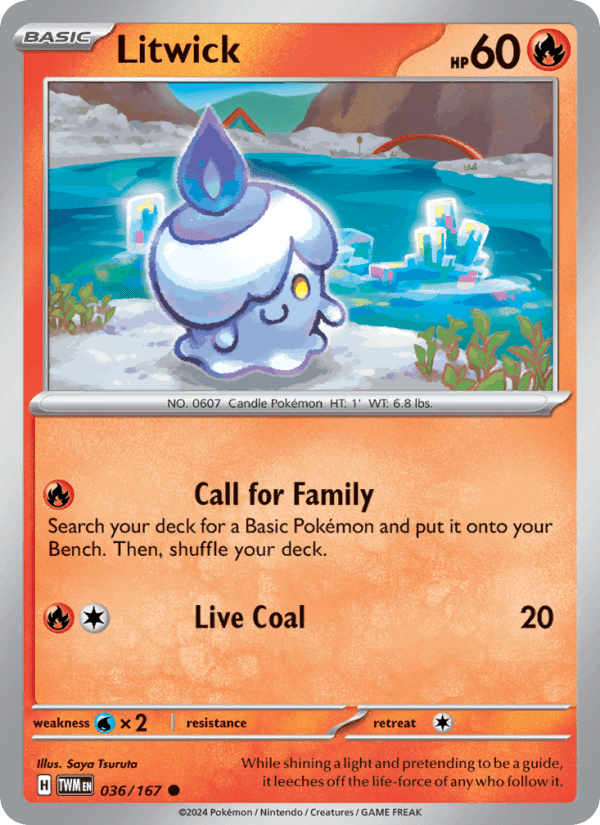 Litwick, card 036 from Twilight Masquerade