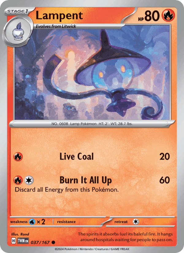 Lampent, card 037 from Twilight Masquerade