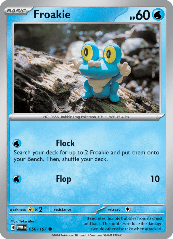Froakie, card 056 from Twilight Masquerade