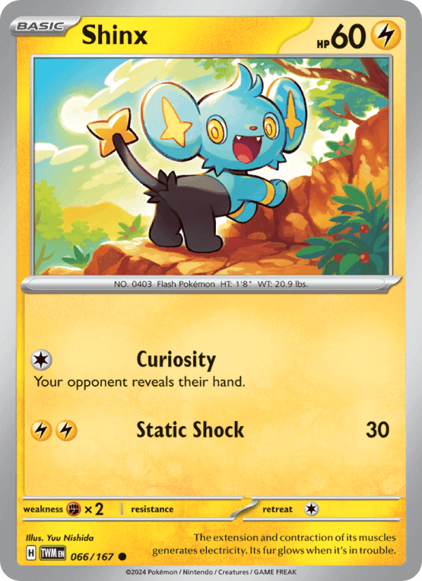 Shinx, card 066 from Twilight Masquerade