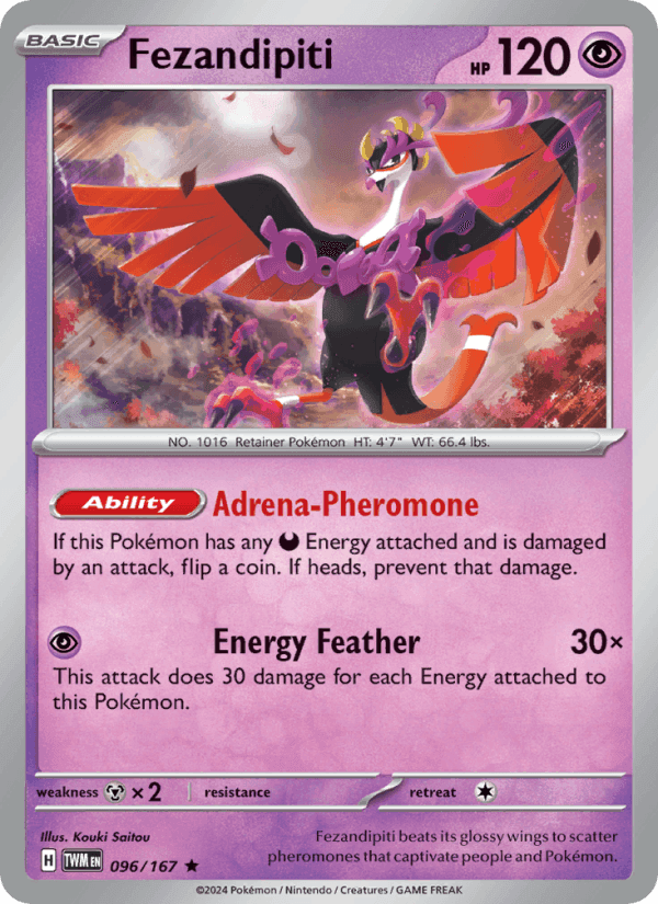 Fezandipiti, card 096 from Twilight Masquerade