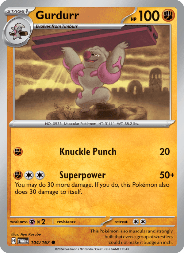 Gurdurr, card 104 from Twilight Masquerade