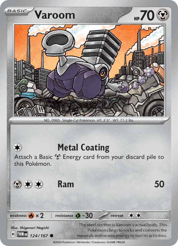 Varoom, card 124 from Twilight Masquerade