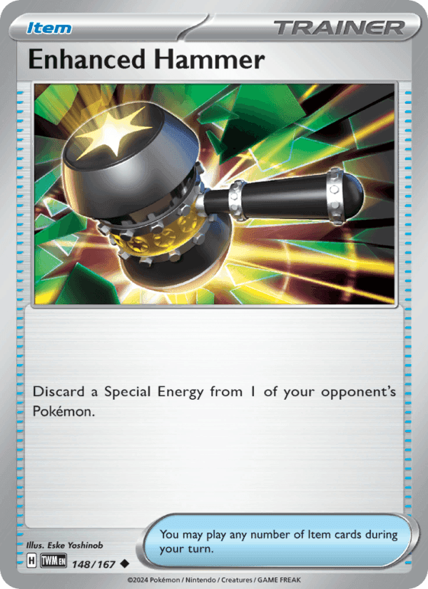 Enhanced Hammer, card 148 from Twilight Masquerade