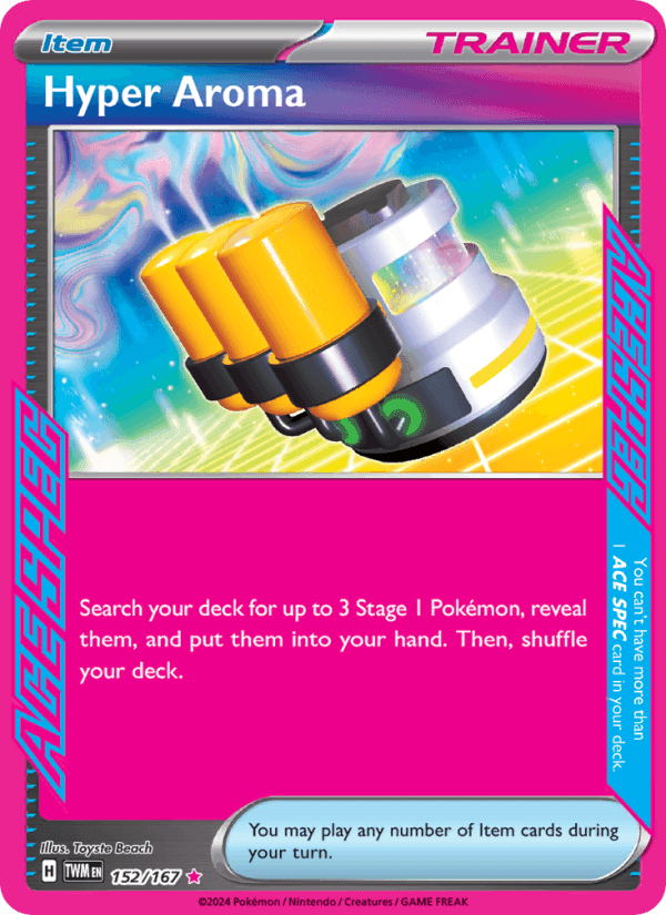 Hyper Aroma, card 152 from Twilight Masquerade