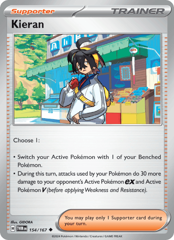 Kieran, card 154 from Twilight Masquerade