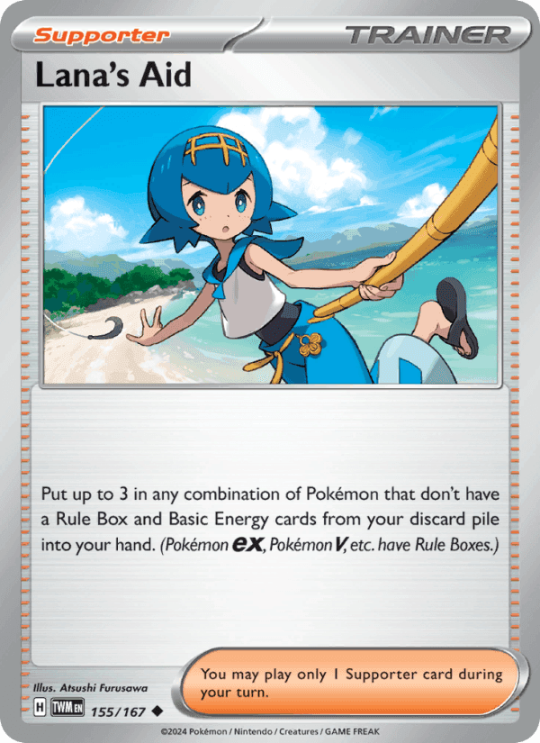 Lana's Aid, card 155 from Twilight Masquerade