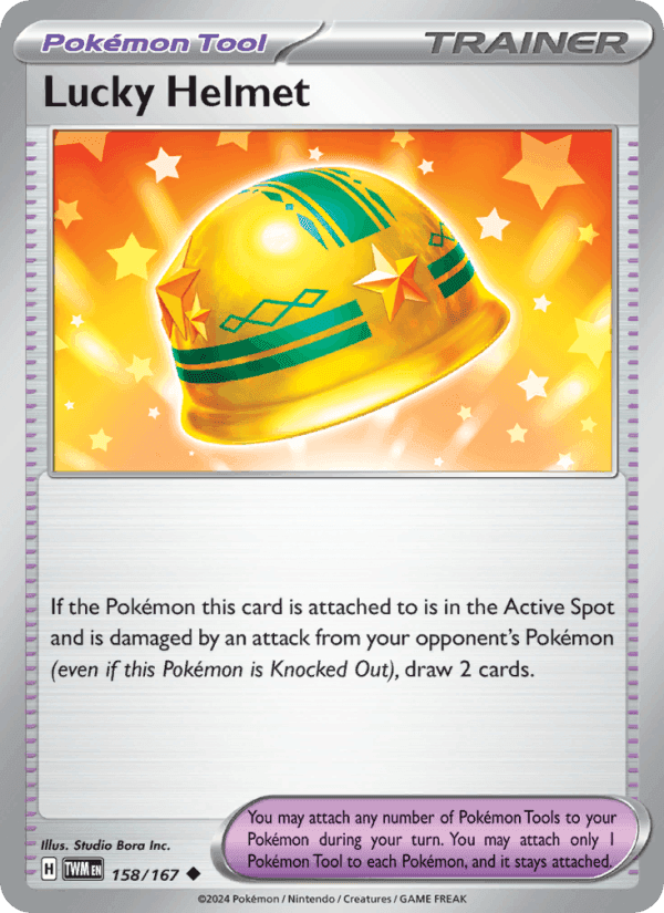 Lucky Helmet, card 158 from Twilight Masquerade