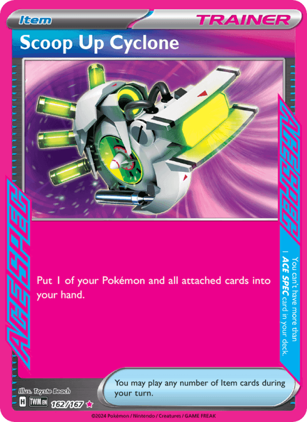 Scoop Up Cyclone, card 162 from Twilight Masquerade