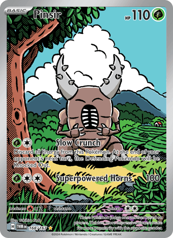 Twilight Masquerade の 168 番、Pinsir