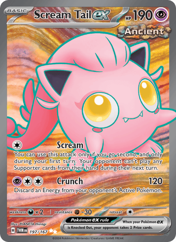 Scream Tail ex, carte 197 de Twilight Masquerade