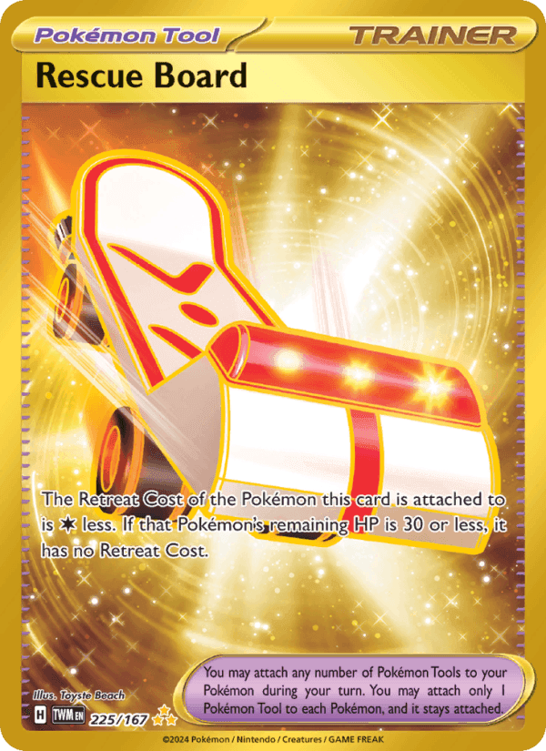 Rescue Board, card 225 from Twilight Masquerade
