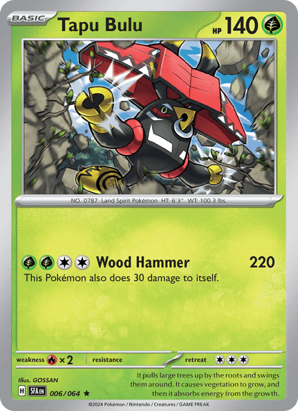 Tapu Bulu, carta 006 di Shrouded Fable