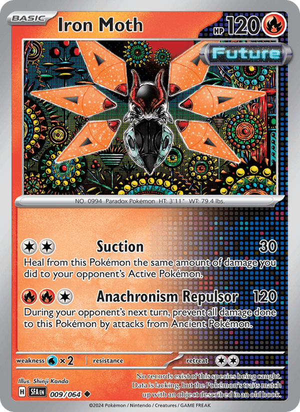 Iron Moth, card 009 from Shrouded Fable