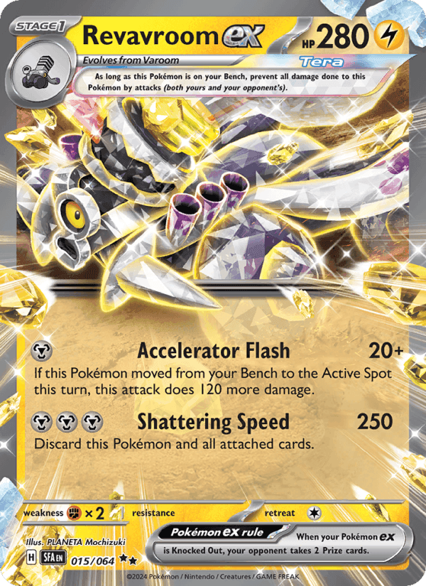 Revavroom ex, carta 015 de Shrouded Fable