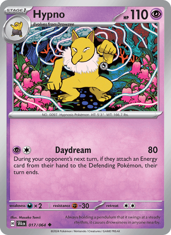 Hypno, card 017 from Shrouded Fable
