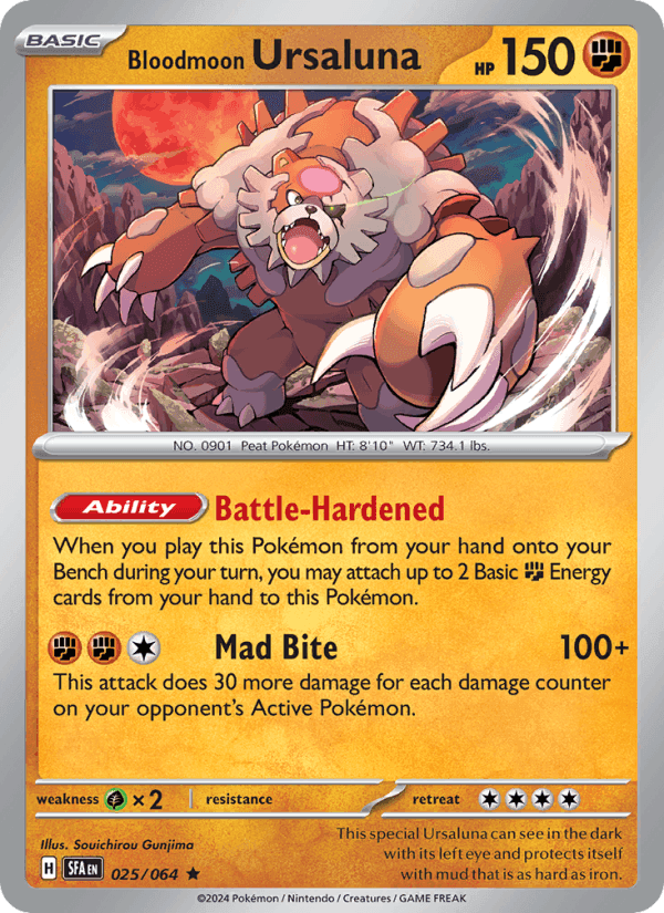 Bloodmoon Ursaluna, carta 025 di Shrouded Fable