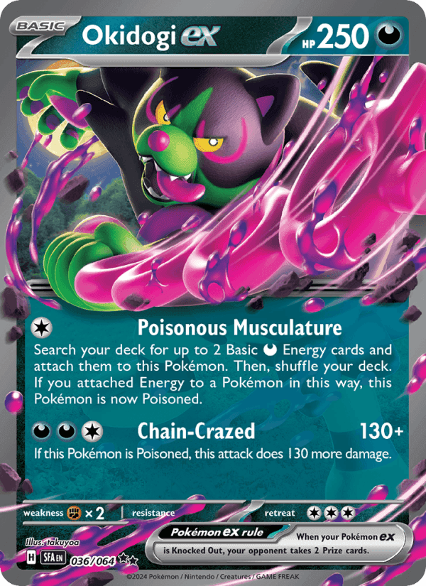 Okidogi ex, carta 036 de Shrouded Fable