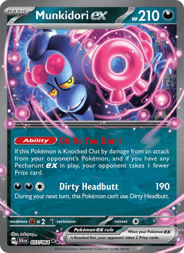 Munkidori ex, card 037 from Shrouded Fable
