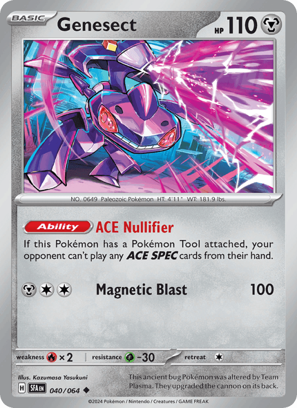 Shrouded Fable の 040 番、Genesect