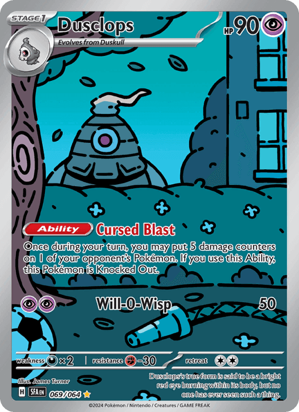 Dusclops, card 069 from Shrouded Fable