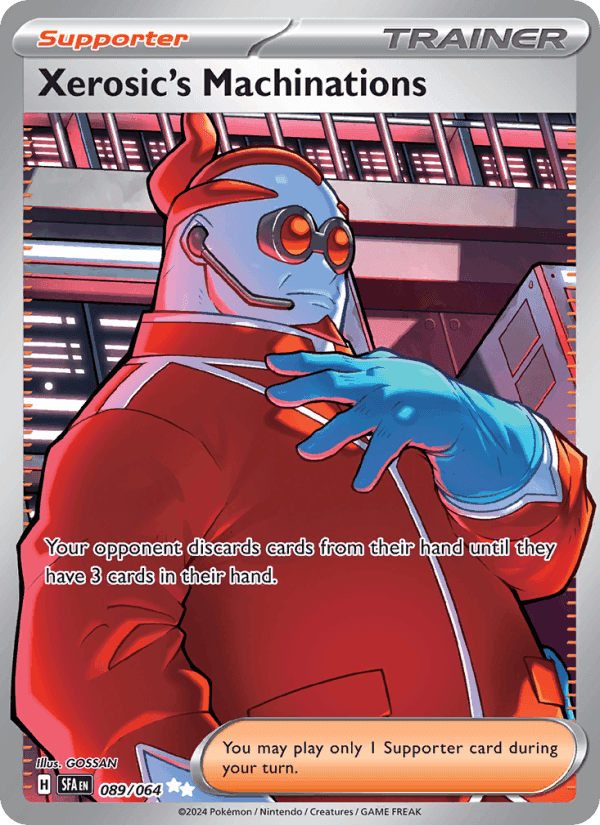 Xerosic's Machinations, card 089 from Shrouded Fable