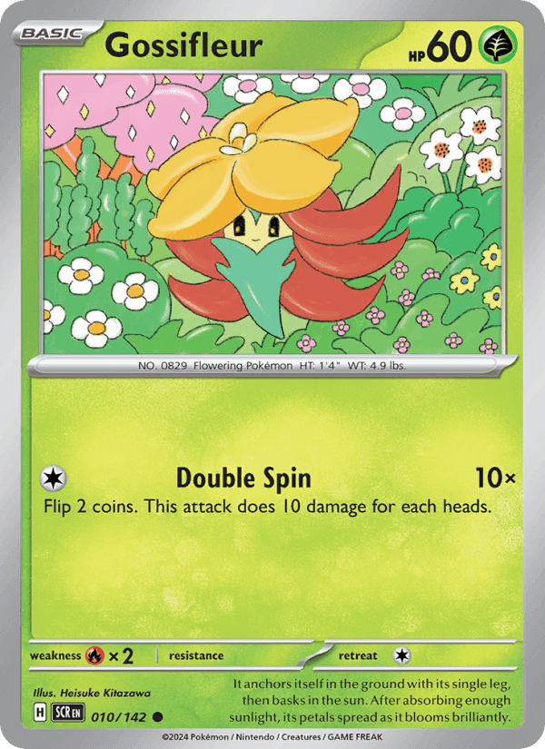 Gossifleur, card 010 from Stellar Crown
