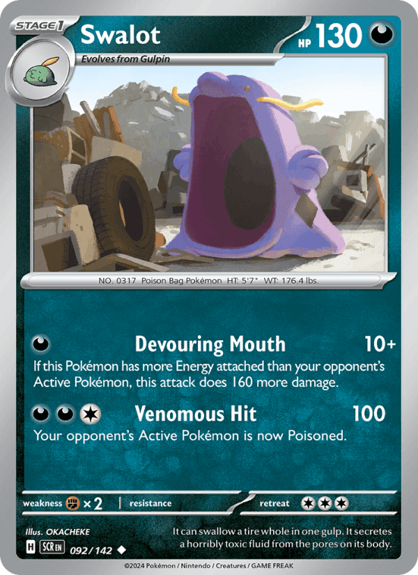 Swalot, card 092 from Stellar Crown
