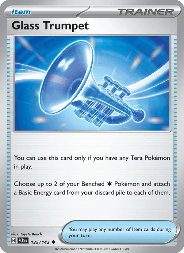 Glass Trumpet, card 135 from Stellar Crown