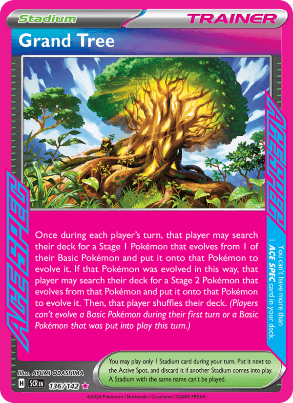 Grand Tree, carte 136 de Stellar Crown