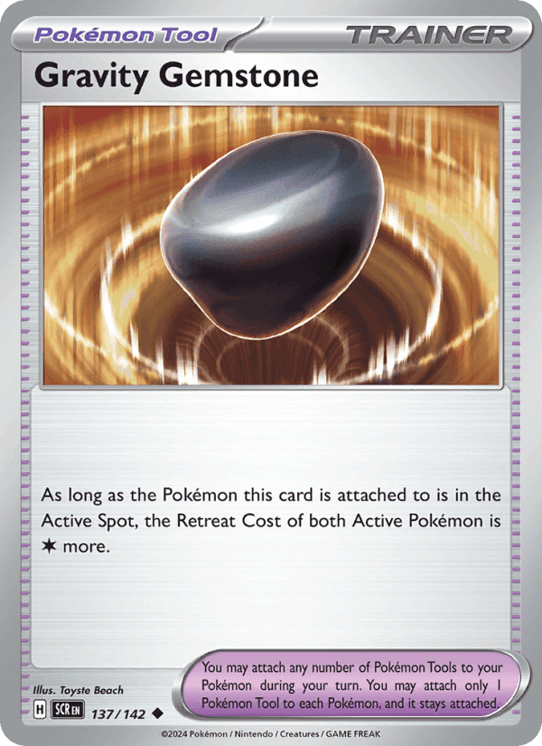 Gravity Gemstone, card 137 from Stellar Crown