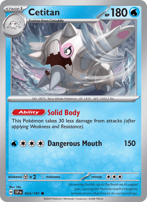 Cetitan, card 054 from Surging Sparks