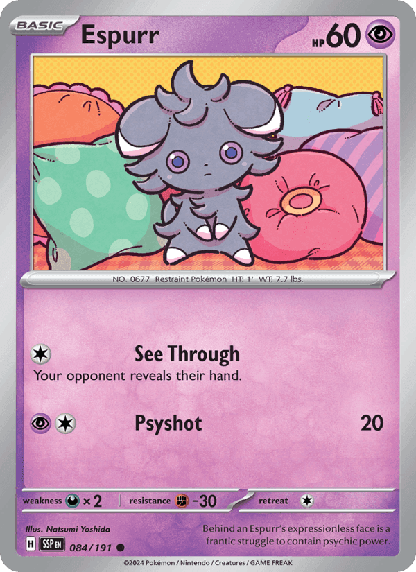 Surging Sparks の 084 番、Espurr