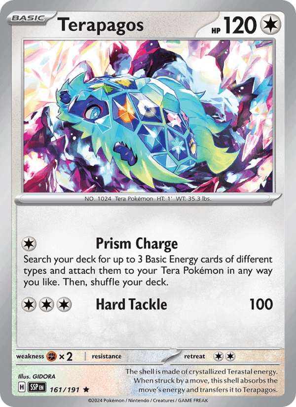 Surging Sparks の 161 番、Terapagos