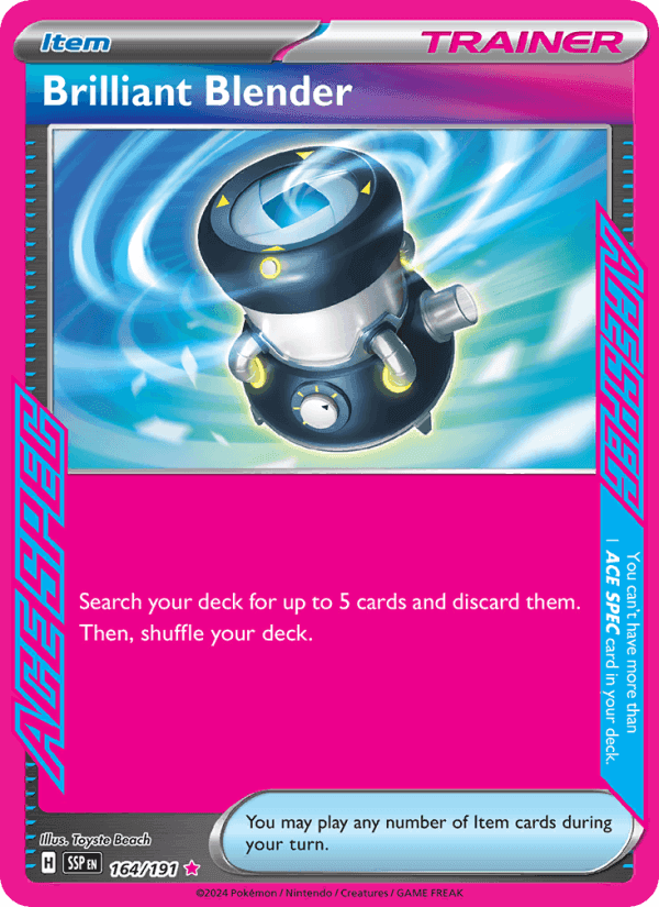 Brilliant Blender, card 164 from Surging Sparks