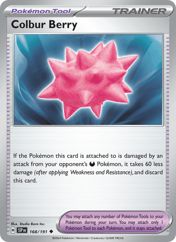 Colbur Berry, card 168 from Surging Sparks