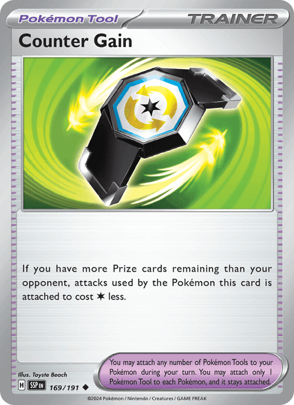 Counter Gain, card 169 from Surging Sparks