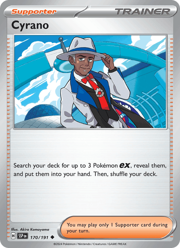 Cyrano, card 170 from Surging Sparks