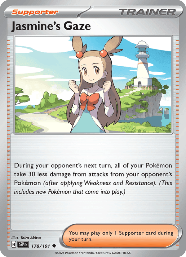 Jasmine's Gaze, card 178 from Surging Sparks