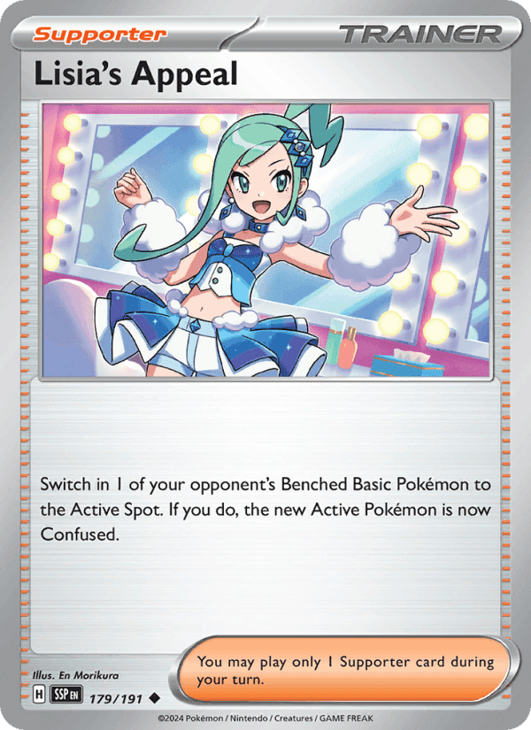 Surging Sparks の 179 番、Lisia's Appeal