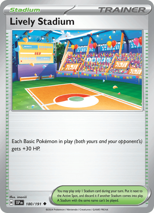 Surging Sparks の 180 番、Lively Stadium