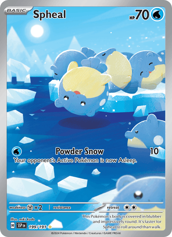 Surging Sparks の 199 番、Spheal