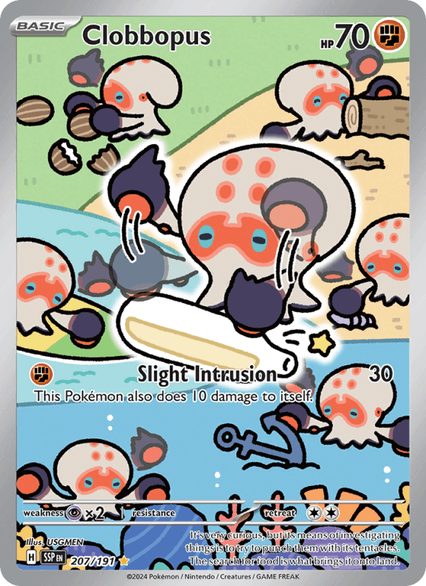 Surging Sparks の 207 番、Clobbopus